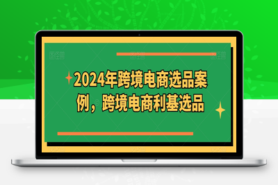 2024年跨境电商选品案例，跨境电商利基选品-乐享资源网