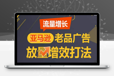 亚马逊流量增长-老品广告放量增效打法，循序渐进，打造更多TOP listing​-乐享资源网