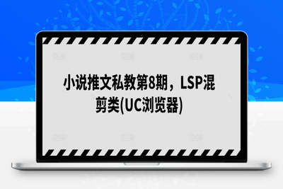 小说推文私教第8期，LSP混剪类(UC浏览器)-乐享资源网